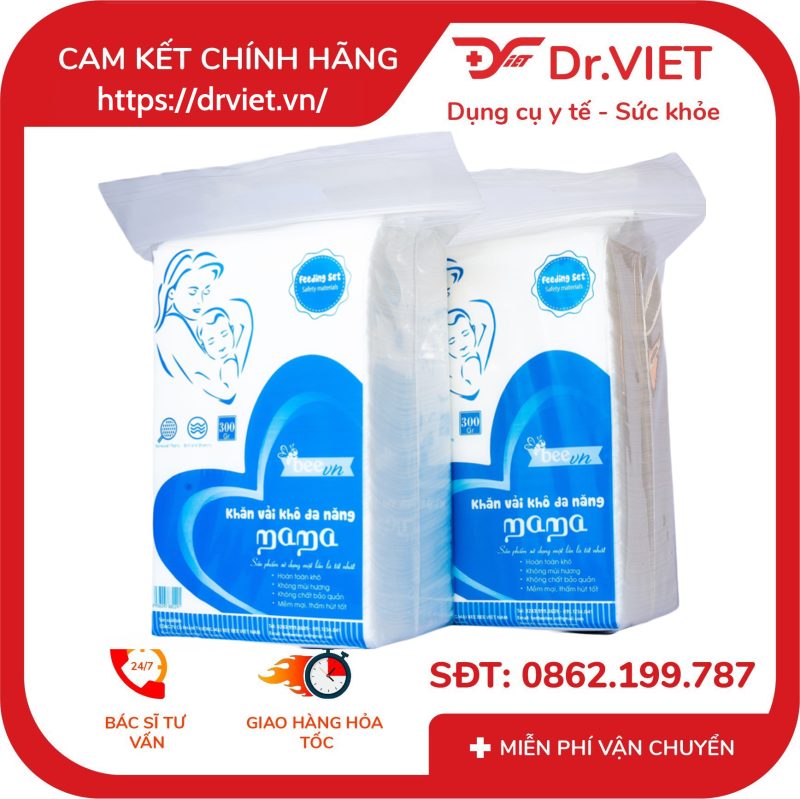 Khăn vải khô đa năng Mama
