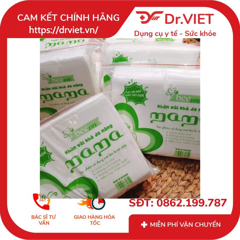 Khăn vải khô đa năng Mama 13 Khăn vải khô đa năng Mama