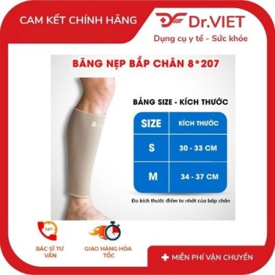 Băng nẹp bắp chân 8*207 