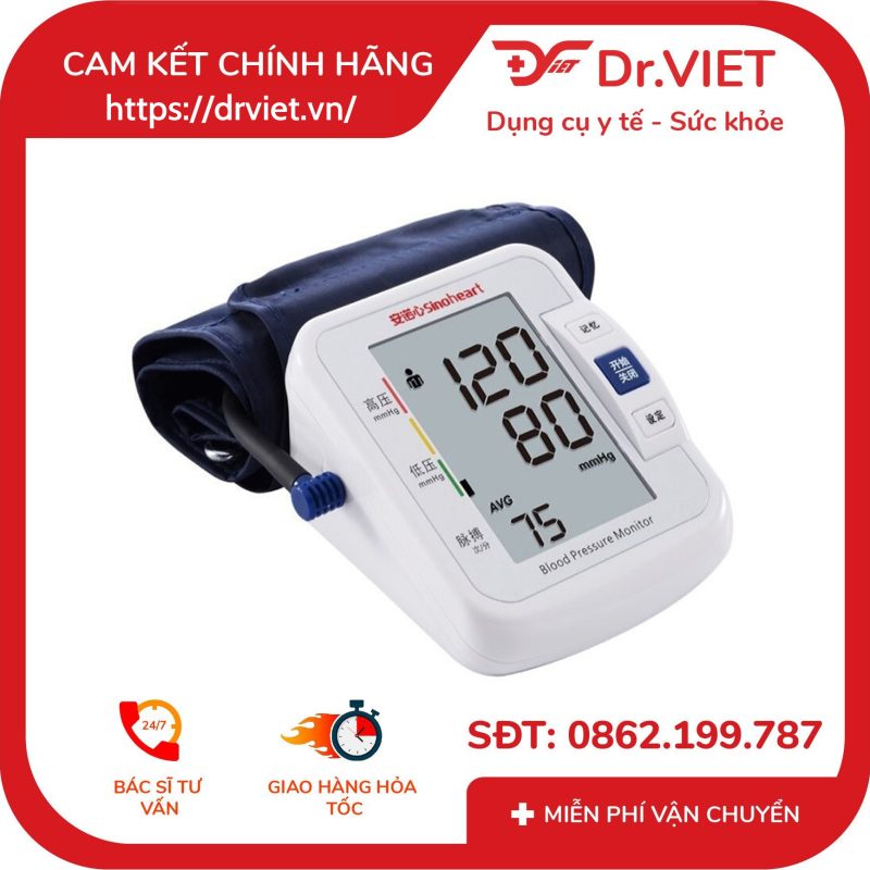 Máy Đo Huyết Áp Sinocare Sinoheart BA-801