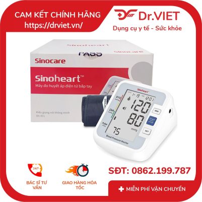Máy Đo Huyết Áp Sinocare Sinoheart BA-801