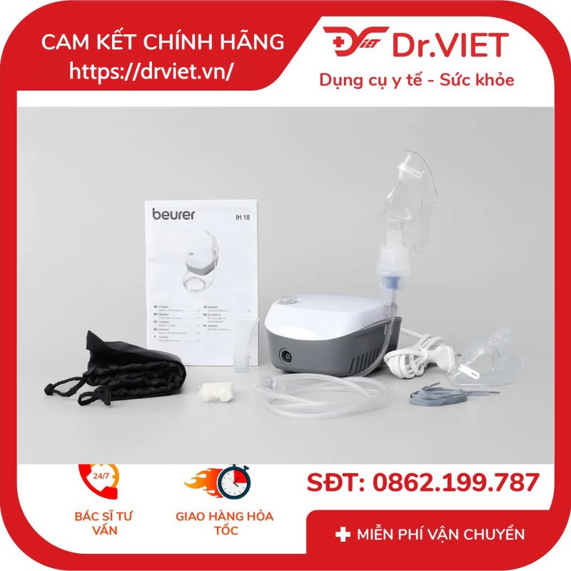 Máy xông khí dung Beurer IH18 10 Máy xông khí dung Beurer IH18