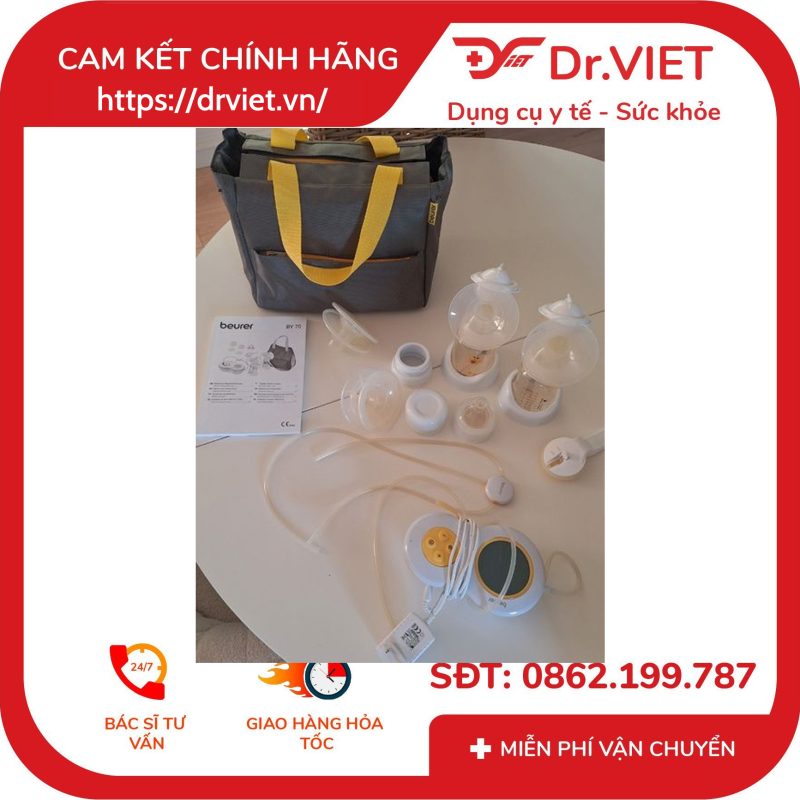 Máy hút sữa điện đôi Beurer BY70 13 Máy hút sữa điện đôi Beurer BY70