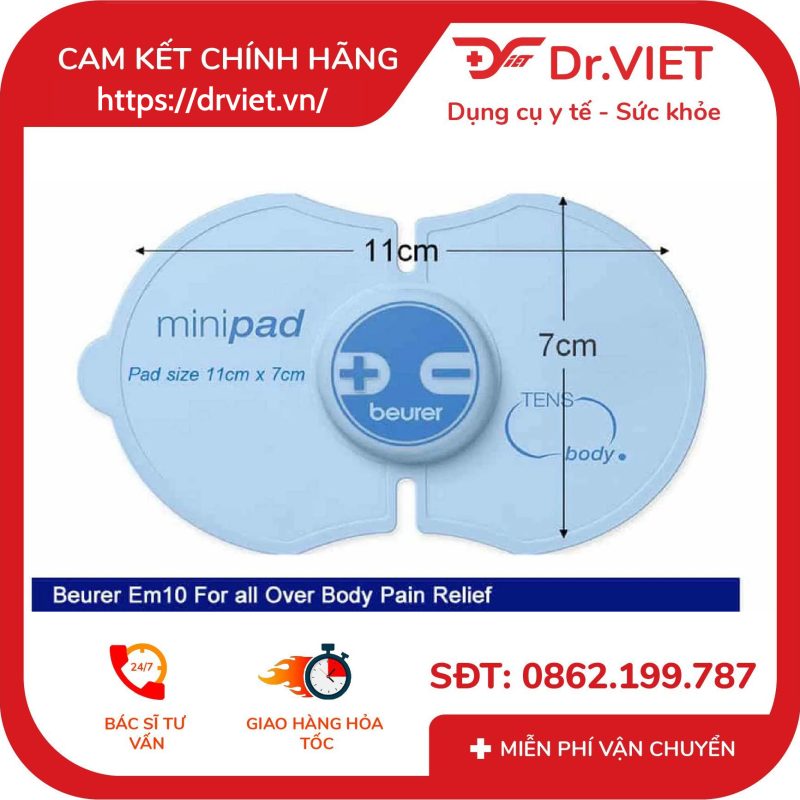 Máy massage xung điện Beurer EM10 12 Máy massage xung điện Beurer EM10