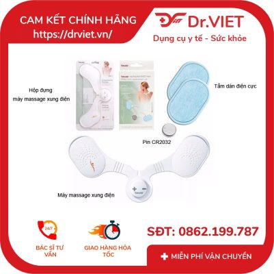 Máy massage xung điện trị đau cổ vai gáy Beurer EM20 15 Máy massage xung điện trị đau cổ vai gáy Beurer EM20