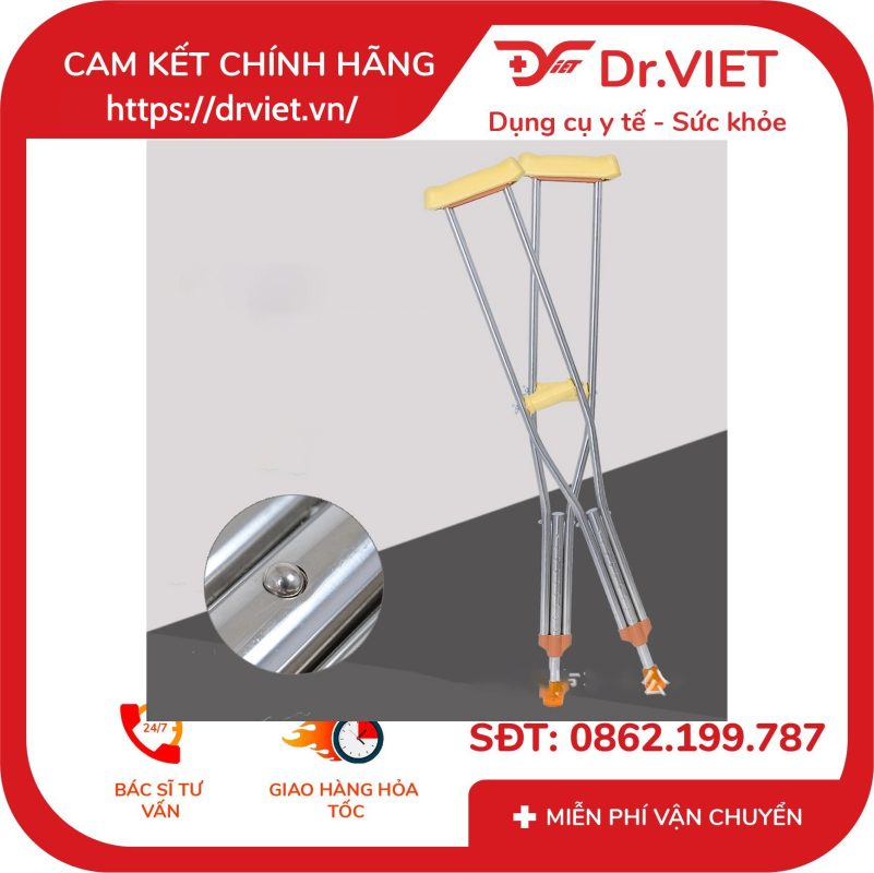 Nạng chống nách Lucass C-33