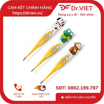 Nhiệt kế điện tử đầu mềm Beurer BY11 15 Nhiệt kế điện tử đầu mềm Beurer BY11