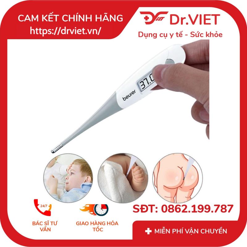 Nhiệt kế điện tử đầu mềm Beurer FT15/1