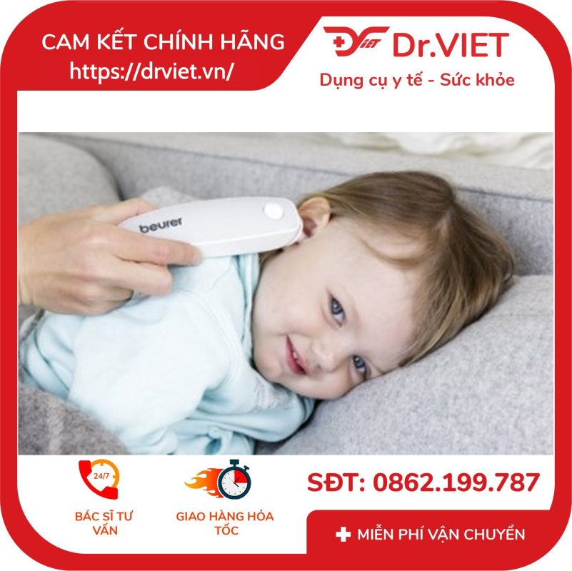 Nhiệt kế đo tai hồng ngoại Beurer FT78 12 Nhiệt kế đo tai hồng ngoại Beurer FT78