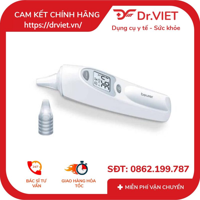Nhiệt kế đo tai hồng ngoại Beurer FT78 11 Nhiệt kế đo tai hồng ngoại Beurer FT78