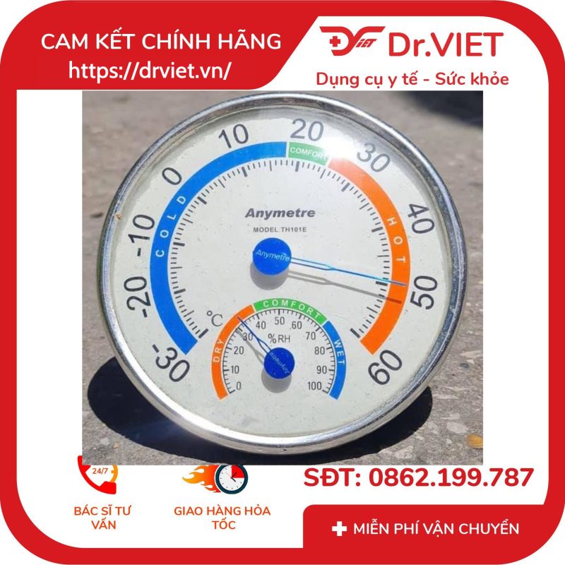 Nhiệt ẩm kế cơ học Tanaka TH101E 10 Nhiệt ẩm kế cơ học Tanaka TH101E