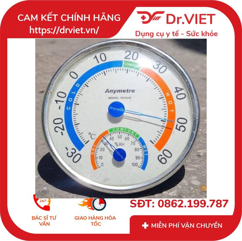 Nhiệt ẩm kế cơ học Tanaka TH101E 12 Nhiệt ẩm kế cơ học Tanaka TH101E
