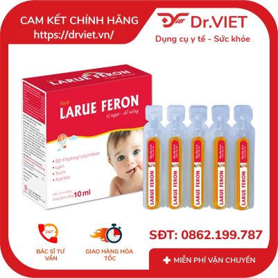 Siro Larue Feron bổ sung sắt giúp ăn ngon miệng Hộp 20 ống 15 Siro Larue Feron bổ sung sắt giúp ăn ngon miệng Hộp 20 ống