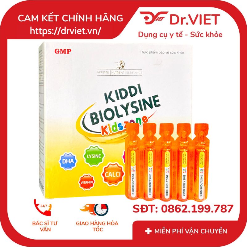 Siro Kiddi Biolysine hỗ trợ ăn ngon 11 Siro Kiddi Biolysine hỗ trợ ăn ngon