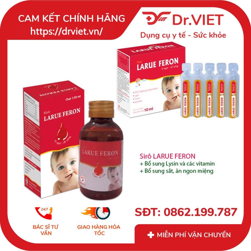 Siro bổ sung sắt và viamin Larue Feron 120ml