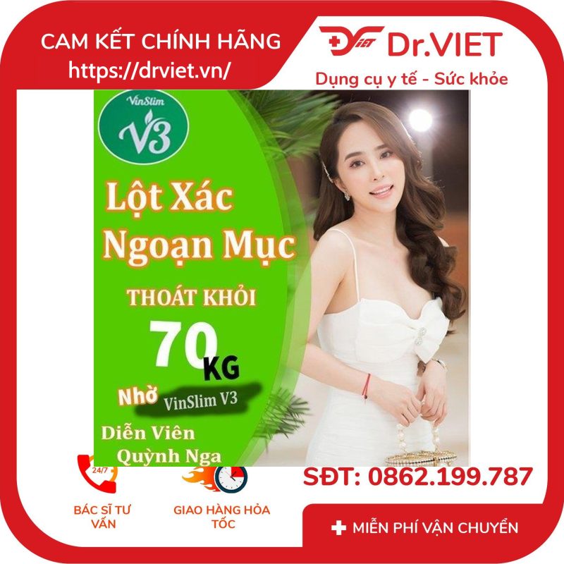 Viên sủi giảm cân Vinslim V3 15 Viên sủi giảm cân Vinslim V3