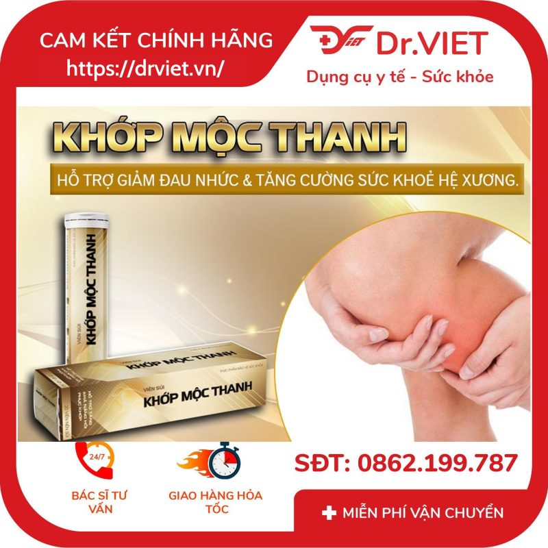 Viên sủi khớp Mộc Thanh hỗ trợ giảm đau khớp 10 Viên sủi khớp Mộc Thanh hỗ trợ giảm đau khớp