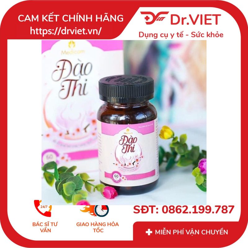 Viên uống Đào Thi hỗ trợ tăng kích thước vòng 1 10 Viên uống Đào Thi hỗ trợ tăng kích thước vòng 1