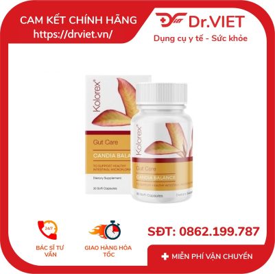 Viên uống điều trị nấm Kolorex Advanced Candida Care