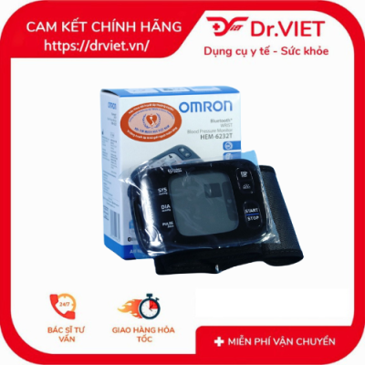 Máy đo huyết áp cổ tay điện tử Omron HEM-6232T