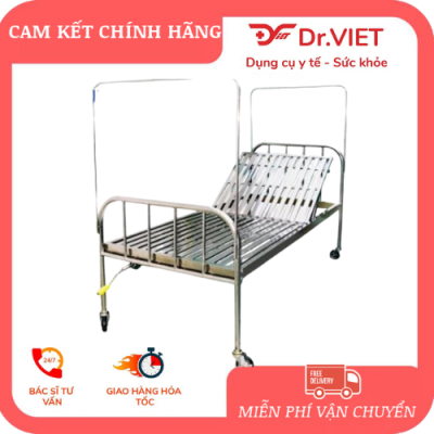 Giường bệnh inox 1m2 – Giải pháp chăm sóc sức khỏe bền bỉ, tiện lợi