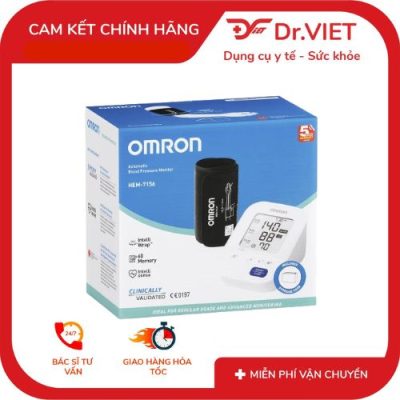 Máy đo huyết áp bắp tay Omron HEM-7156