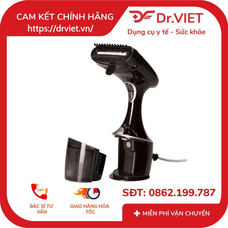 Bàn ủi hơi nước cầm tay HoMedics PS-HH50 Turbo 9 Bàn ủi hơi nước cầm tay HoMedics PS-HH50 Turbo