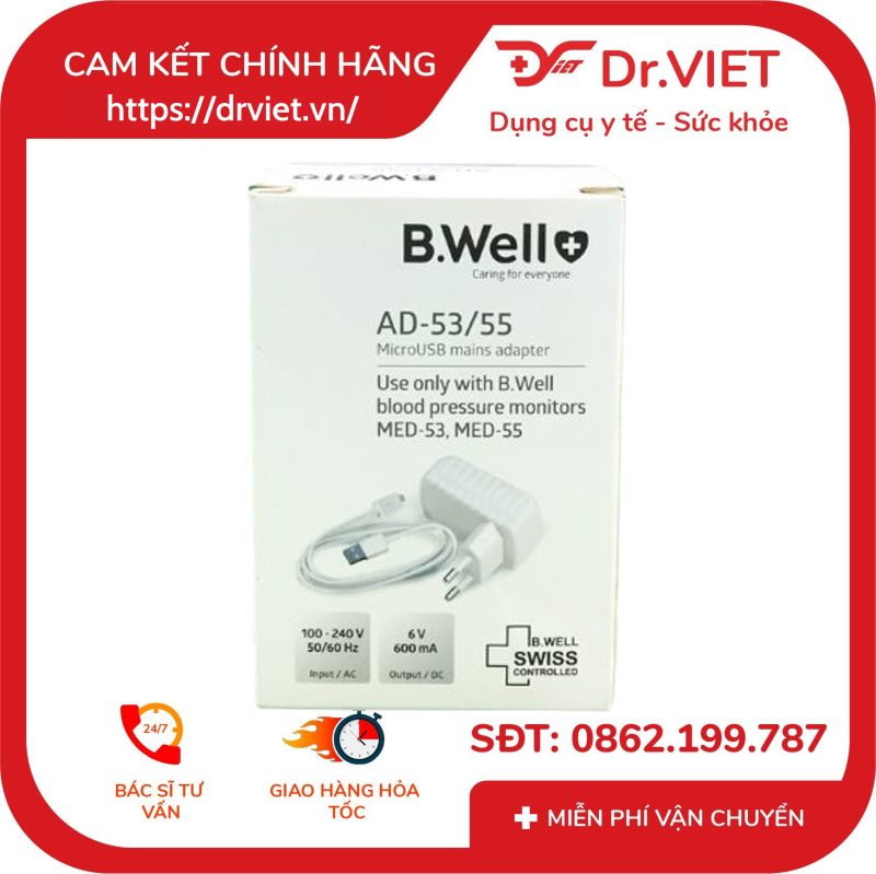 Bộ điều hợp nguồn B.Well AD-53/55