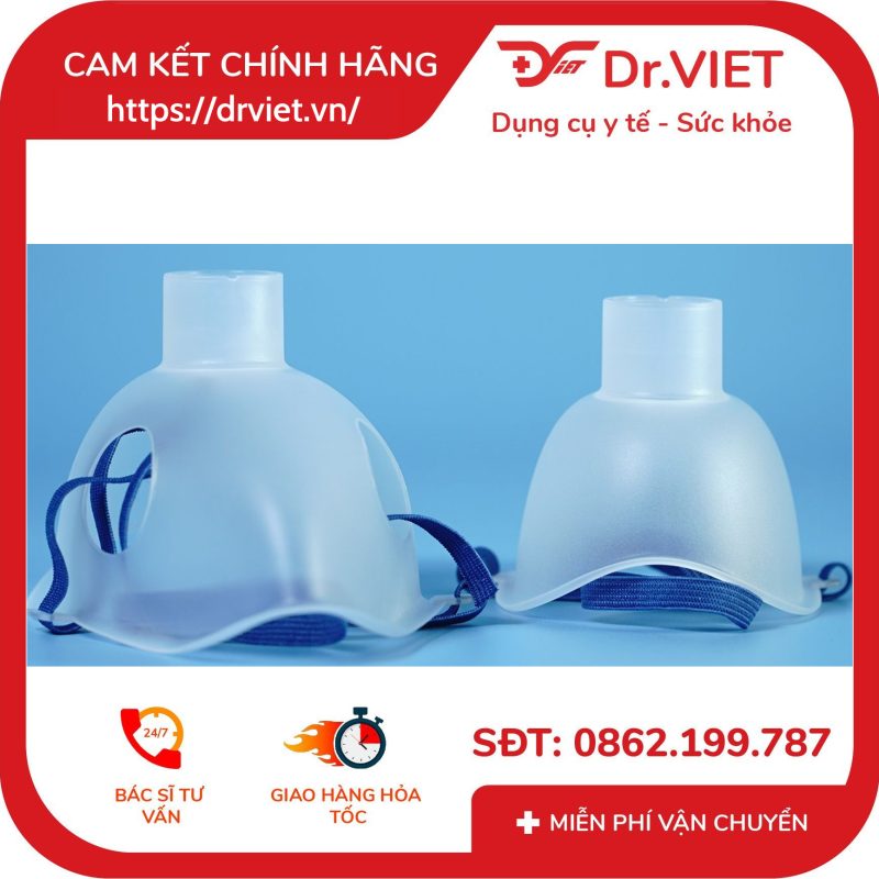 Bộ phụ kiện cho máy xông khí dung Omron NE-C106 đầy đủ 12 Bộ phụ kiện cho máy xông khí dung Omron NE-C106 đầy đủ