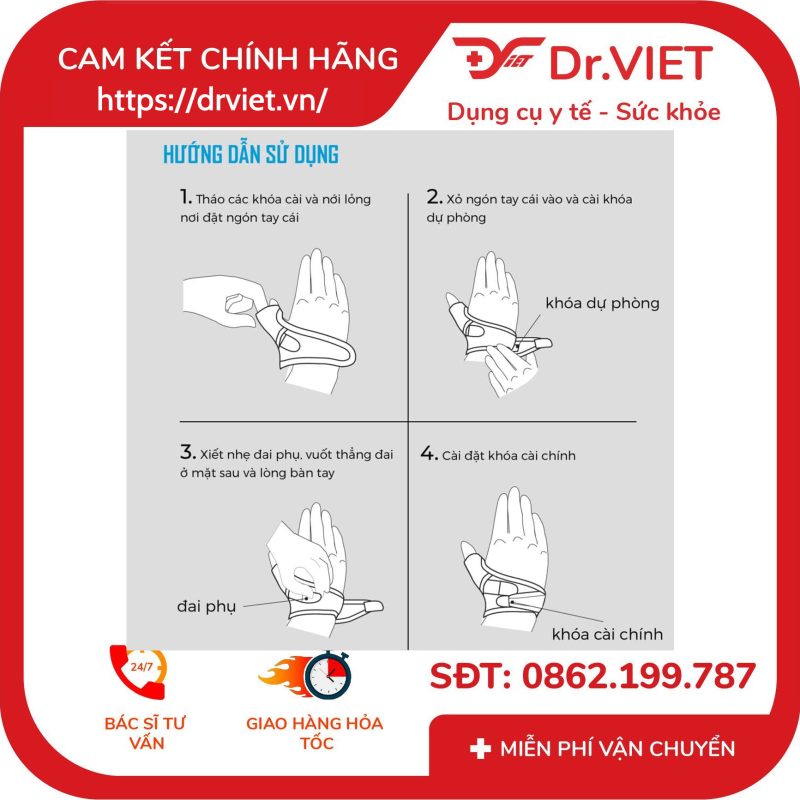 Alternative view of Đai Hỗ Trợ Khớp Ngón Cái Bonbone MP Stablilizer Freesize