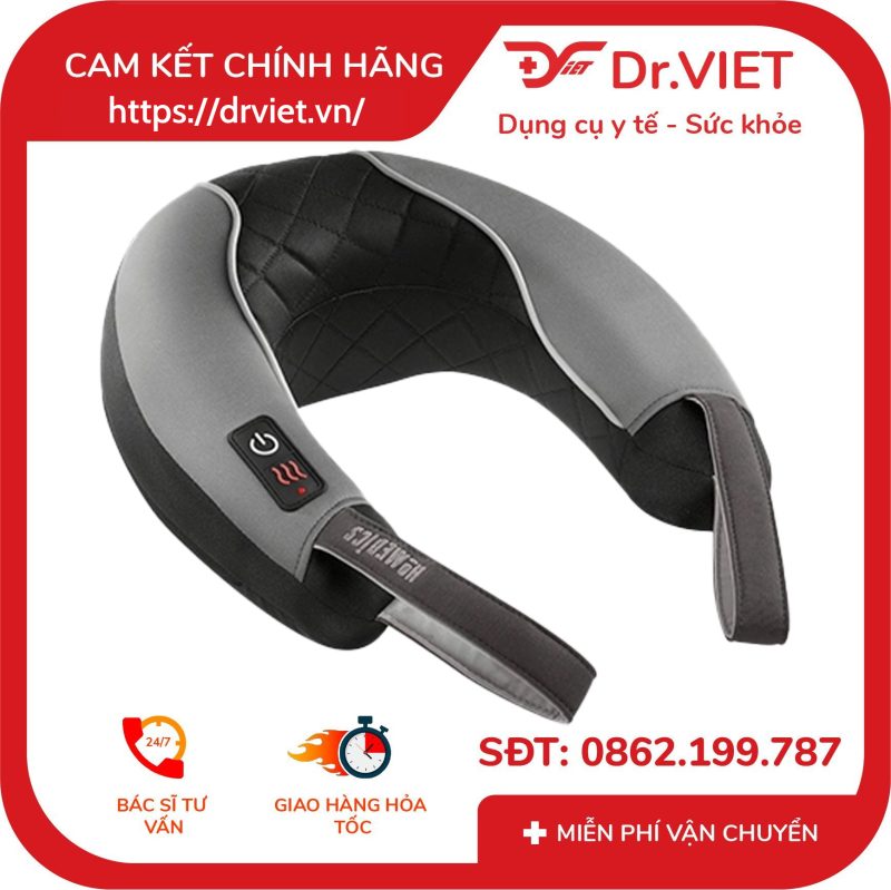 Đai massage cổ vai gáy HoMedics Pro Therapy Vibration NMSQ-217HJ