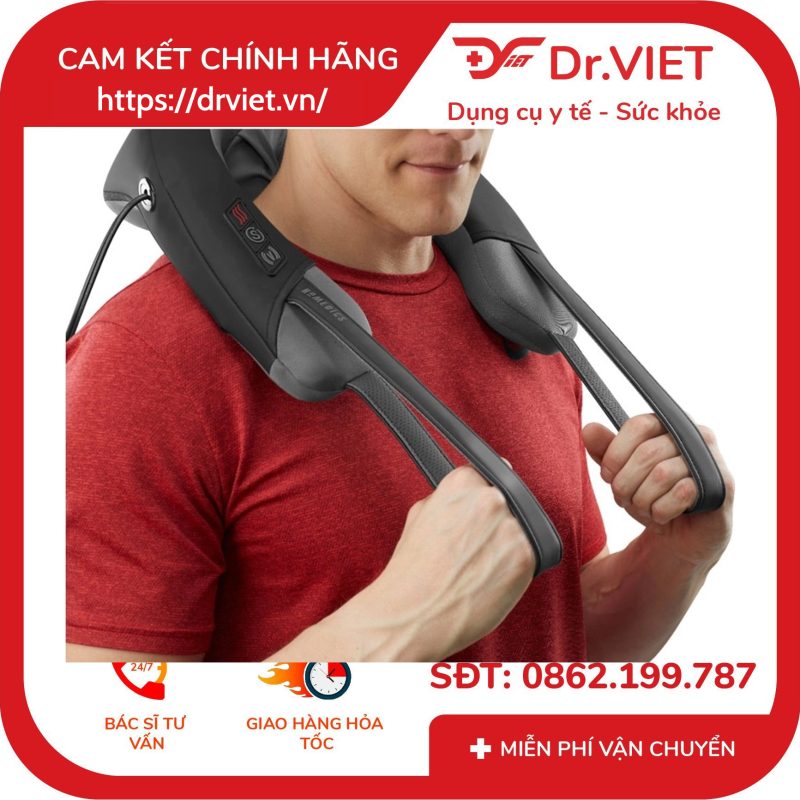 Đai massage cổ vai gáy Shiatsu HoMedics NMS-377 11 Đai massage cổ vai gáy Shiatsu HoMedics NMS-377