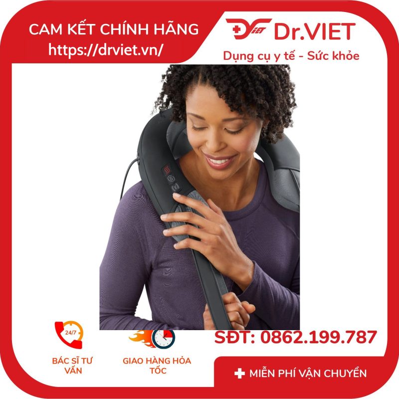Đai massage cổ vai gáy Shiatsu HoMedics NMS-377 14 Đai massage cổ vai gáy Shiatsu HoMedics NMS-377