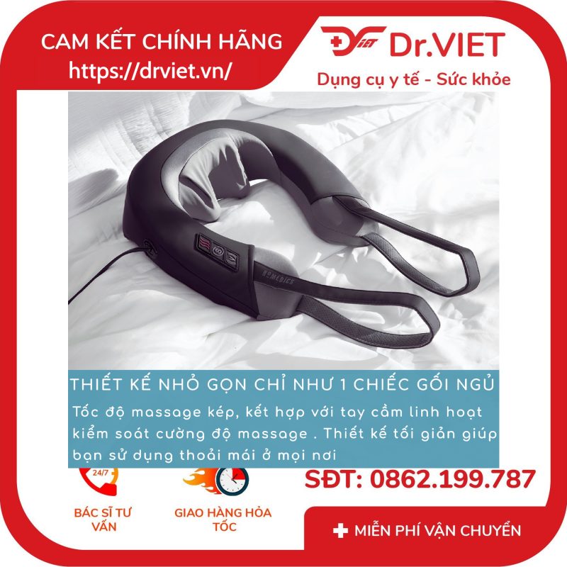 Đai massage cổ vai gáy Shiatsu HoMedics NMS-377 15 Đai massage cổ vai gáy Shiatsu HoMedics NMS-377