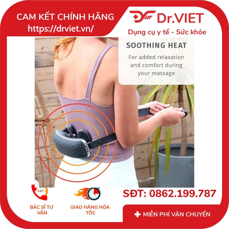 Đai massage cổ vai gáy và toàn thân Homedics NMS-685 16 Đai massage cổ vai gáy và toàn thân Homedics NMS-685