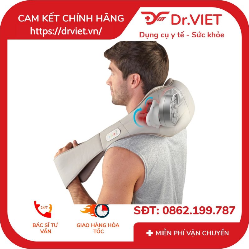 Đai massage vai cổ gáy HoMedics NMS-620H 12 Đai massage vai cổ gáy HoMedics NMS-620H