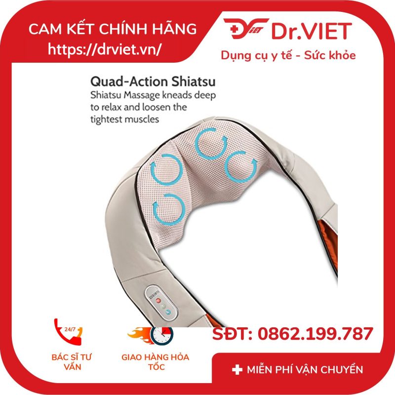 Đai massage vai cổ gáy HoMedics NMS-620H 13 Đai massage vai cổ gáy HoMedics NMS-620H