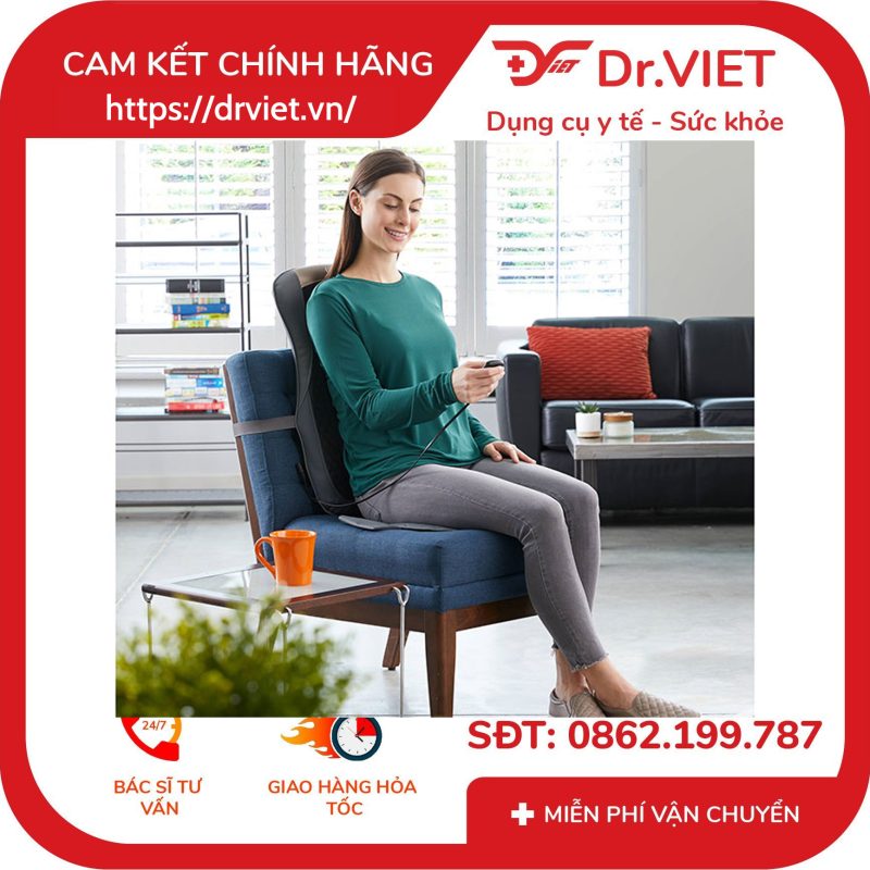 Đệm ghế massage HoMedics MCS-624HJ 14 Đệm ghế massage HoMedics MCS-624HJ