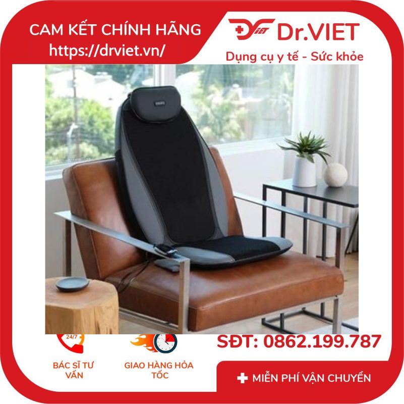 Đệm ghế massage HoMedics Shiatsu Pro Plus MCS-380H 14 Đệm ghế massage HoMedics Shiatsu Pro Plus MCS-380H