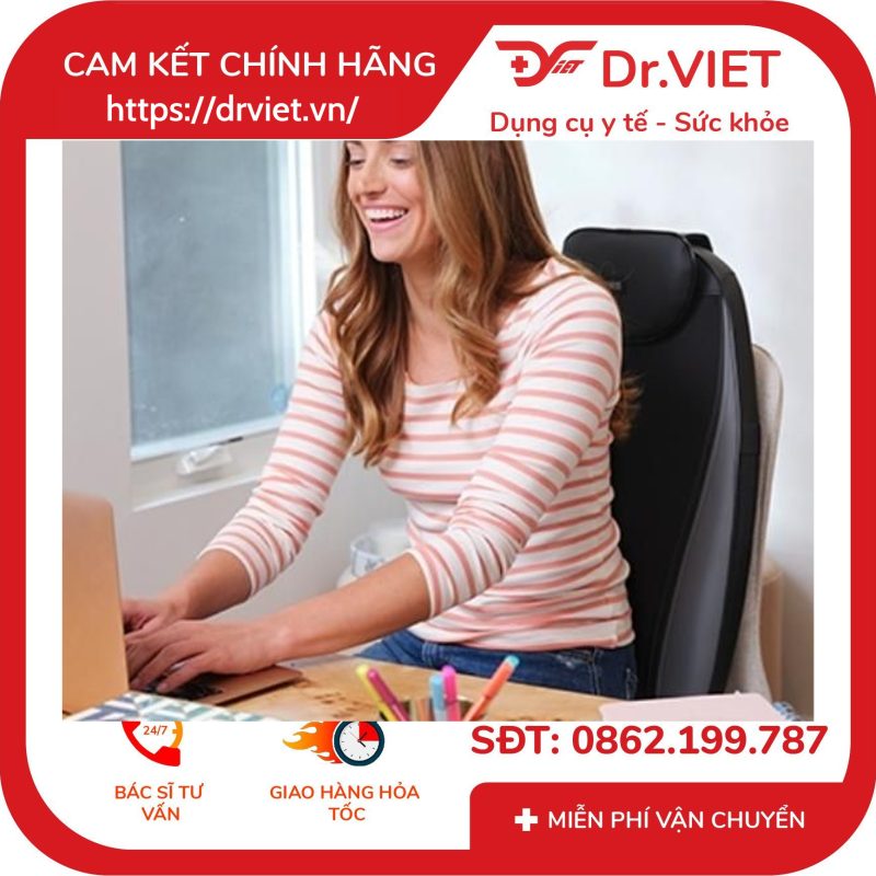 Đệm ghế massage HoMedics Shiatsu Pro Plus MCS-380H 13 Đệm ghế massage HoMedics Shiatsu Pro Plus MCS-380H