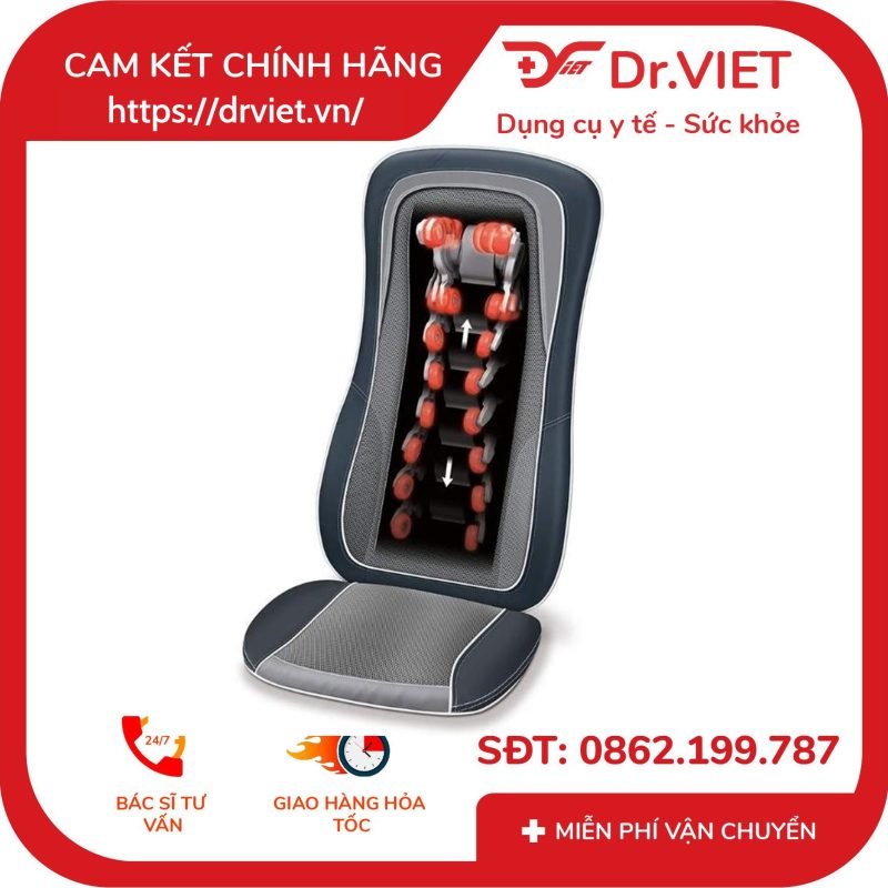 Đệm ghế massage Shiatsu Beurer MG315 12 Đệm ghế massage Shiatsu Beurer MG315