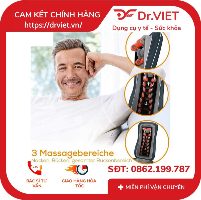 Đệm ghế massage Shiatsu Beurer MG315 16 Đệm ghế massage Shiatsu Beurer MG315