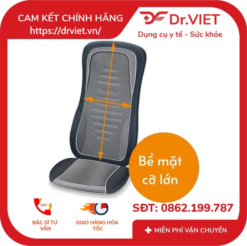 Đệm ghế massage Shiatsu Beurer MG315