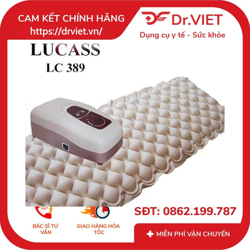 Đệm Hơi Chống Loét Lucass LC389 10 Đệm Hơi Chống Loét Lucass LC389