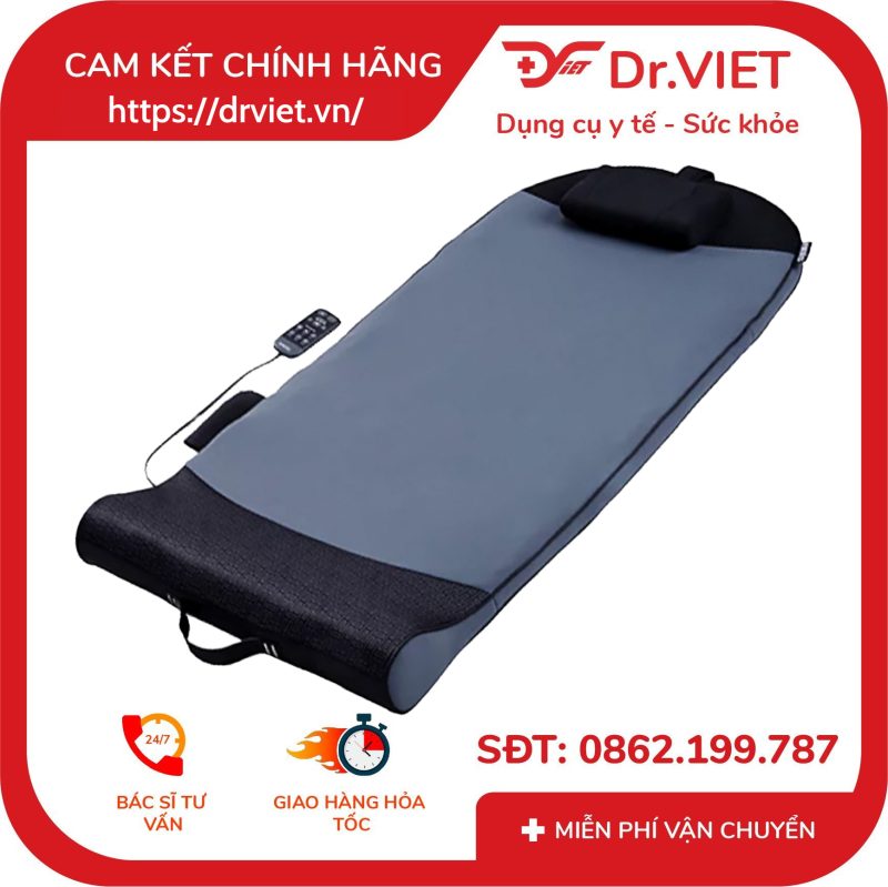 Đệm massage body Shiatsu 3D Homedics BM-AC108HJ