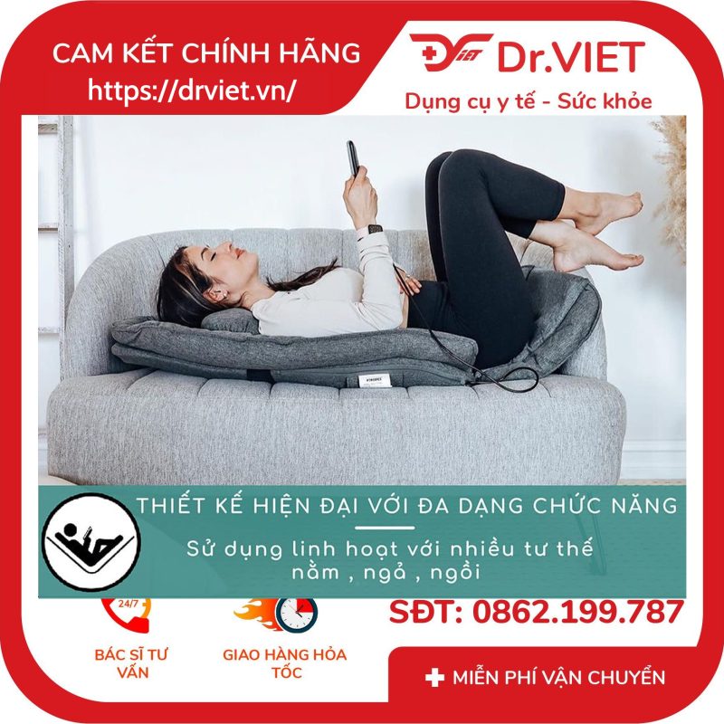 Đệm massage công nghệ Air Flex và Smartscan Shiatsu Homedics MCS-1010HJ 13 Đệm massage công nghệ Air Flex và Smartscan Shiatsu Homedics MCS-1010HJ