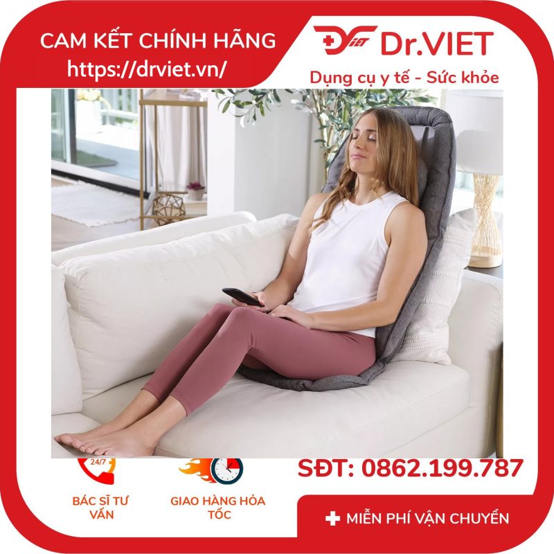 Đệm massage công nghệ Air Flex và Smartscan Shiatsu Homedics MCS-1010HJ 15 Đệm massage công nghệ Air Flex và Smartscan Shiatsu Homedics MCS-1010HJ