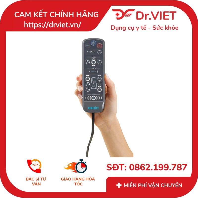Đệm massage công nghệ GEL touch kèm nhiệt Homedics MCS-846 14 Đệm massage công nghệ GEL touch kèm nhiệt Homedics MCS-846