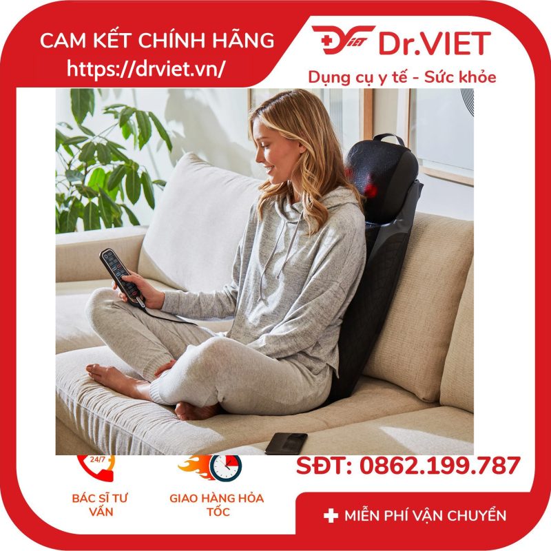 Đệm massage shiatsu Homedics MCS-950 12 Đệm massage shiatsu Homedics MCS-950