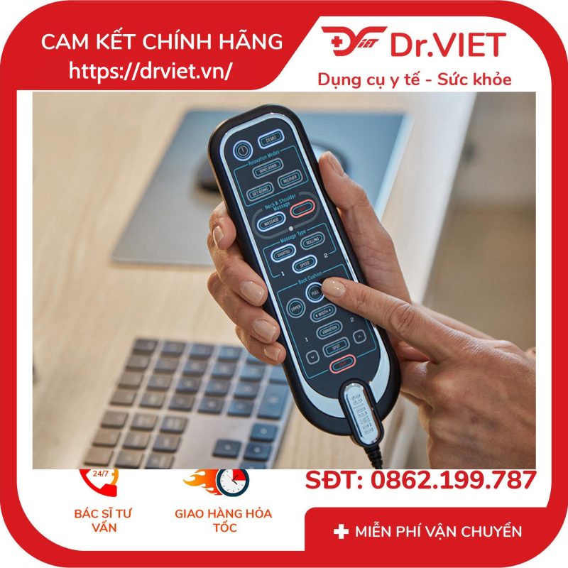 Đệm massage shiatsu Homedics MCS-950 17 Đệm massage shiatsu Homedics MCS-950
